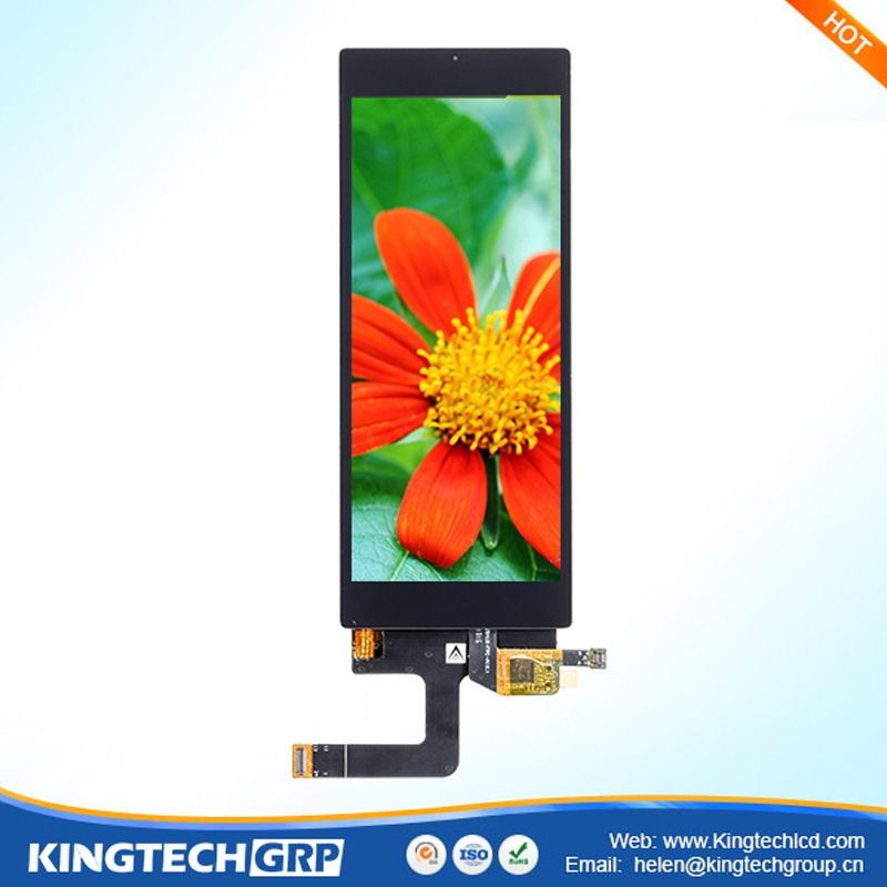 Full View Angle 4.82 Inch 180x1120 Mipi Interface Bar Type LCD Display