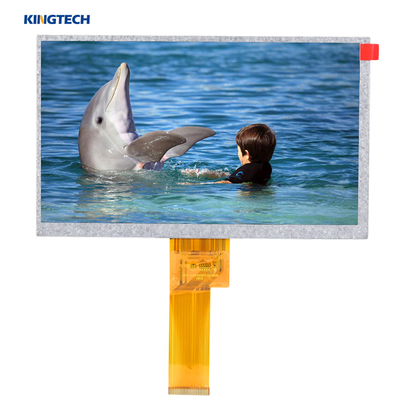 LVDS Interface 7 Inch 1024x600 Resolution LCD Display